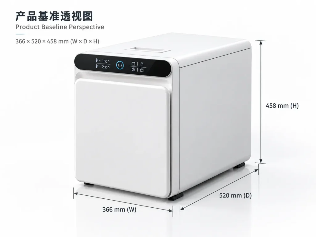 Independent temperature control in a dual-zone kimchi refrigerator